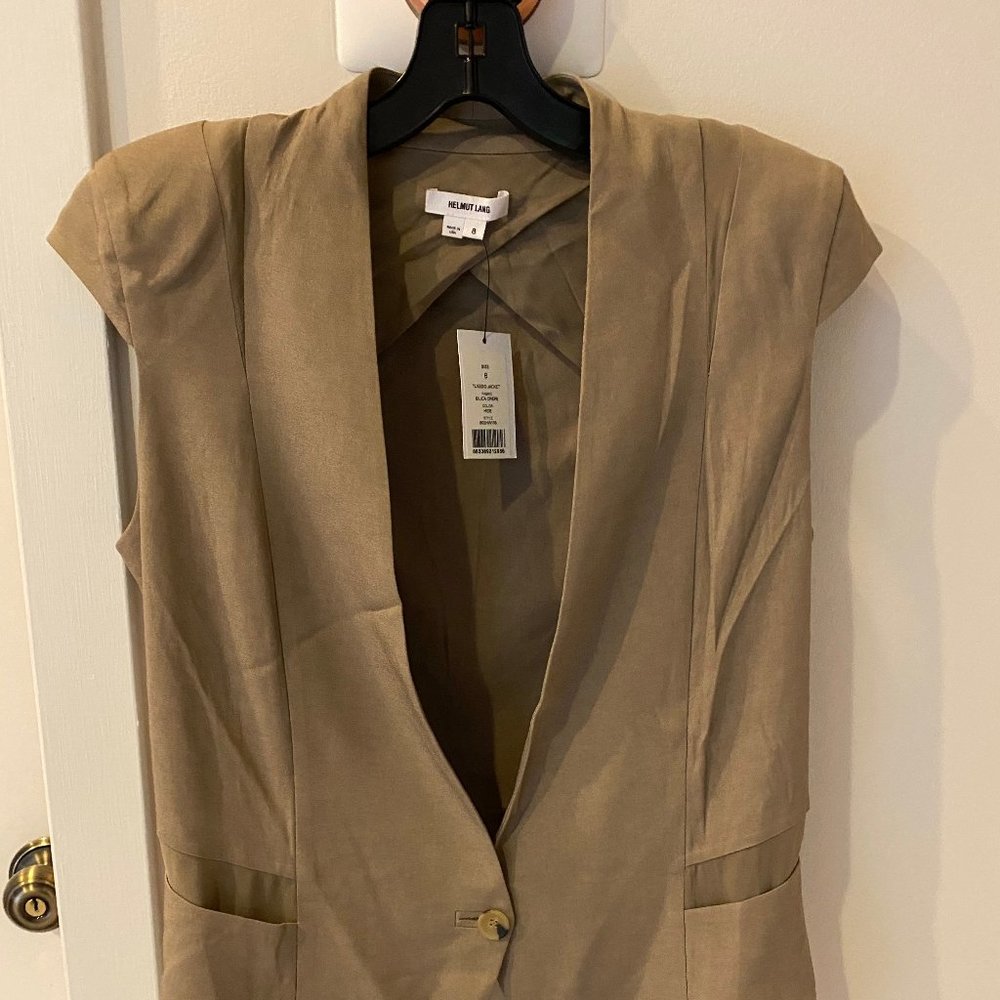 Helmut Lang Tuxedo Vest